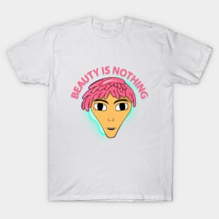 beauty is nothing alien girl T-Shirt